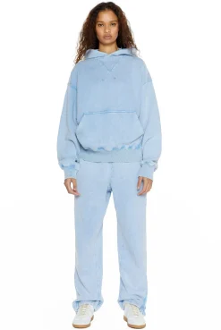 Jaded London *Ntrls Powder Blue Oversized Hoodie