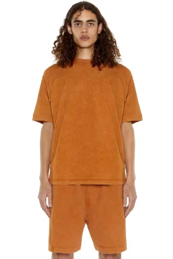 Jaded London T-Shirts*Ntrls Rust Orange Oversized T-Shirt