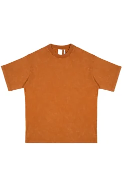 Jaded London T-Shirts*Ntrls Rust Orange Oversized T-Shirt