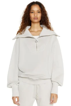 Jaded London Hoodies & Sweatshirts*Ntrls Stone Quarter Zip Sweatshirt
