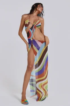 Jaded London New In Beach & Swimwear*Oliana Draped Maxi Dress