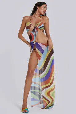 Jaded London Maxi Dresses*Oliana Draped Maxi Dress