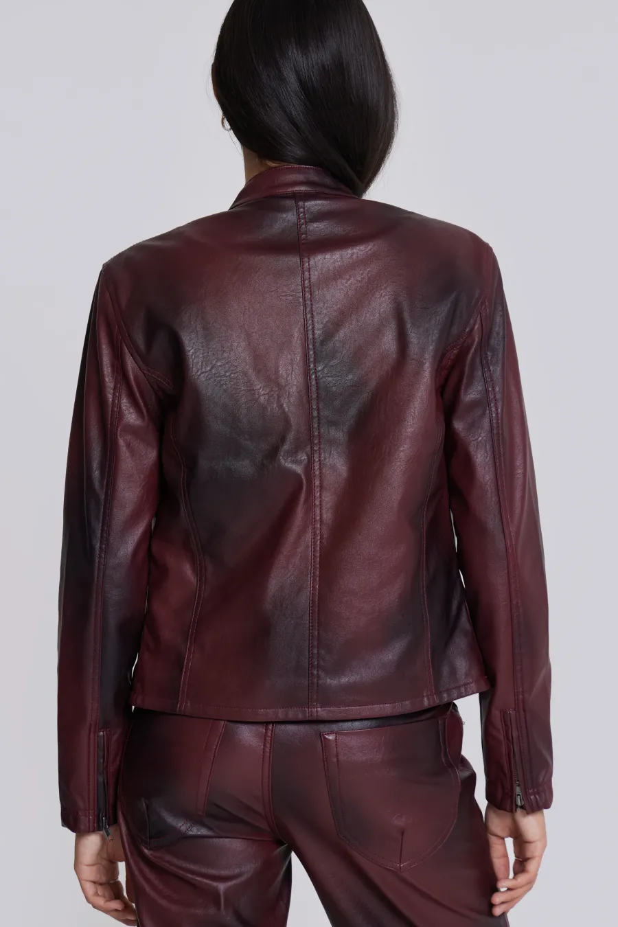 Jaded London *Oxblood Piston Jacket