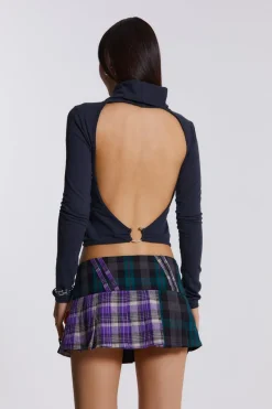 Jaded London Long Sleeve Tops*Party In The Back Backless Top