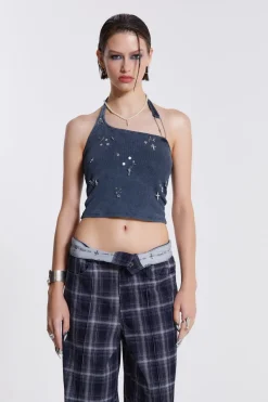 Jaded London Crop Tops*Pierce Me Top