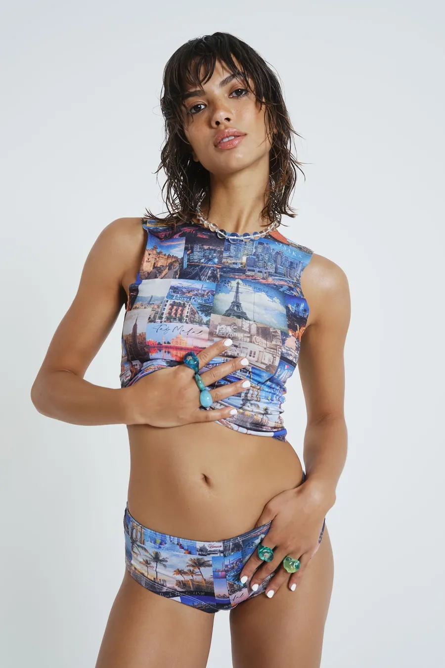 Jaded London Bikini Bottoms*Postcards From Pagayo Hot Pant Bikini Bottoms