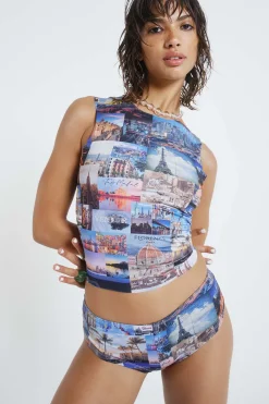 Jaded London Bikini Bottoms*Postcards From Pagayo Hot Pant Bikini Bottoms