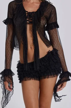 Jaded London *Priya Tulle Blouse