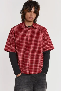 Jaded London Shirts*Rage Short Sleeve Shirt