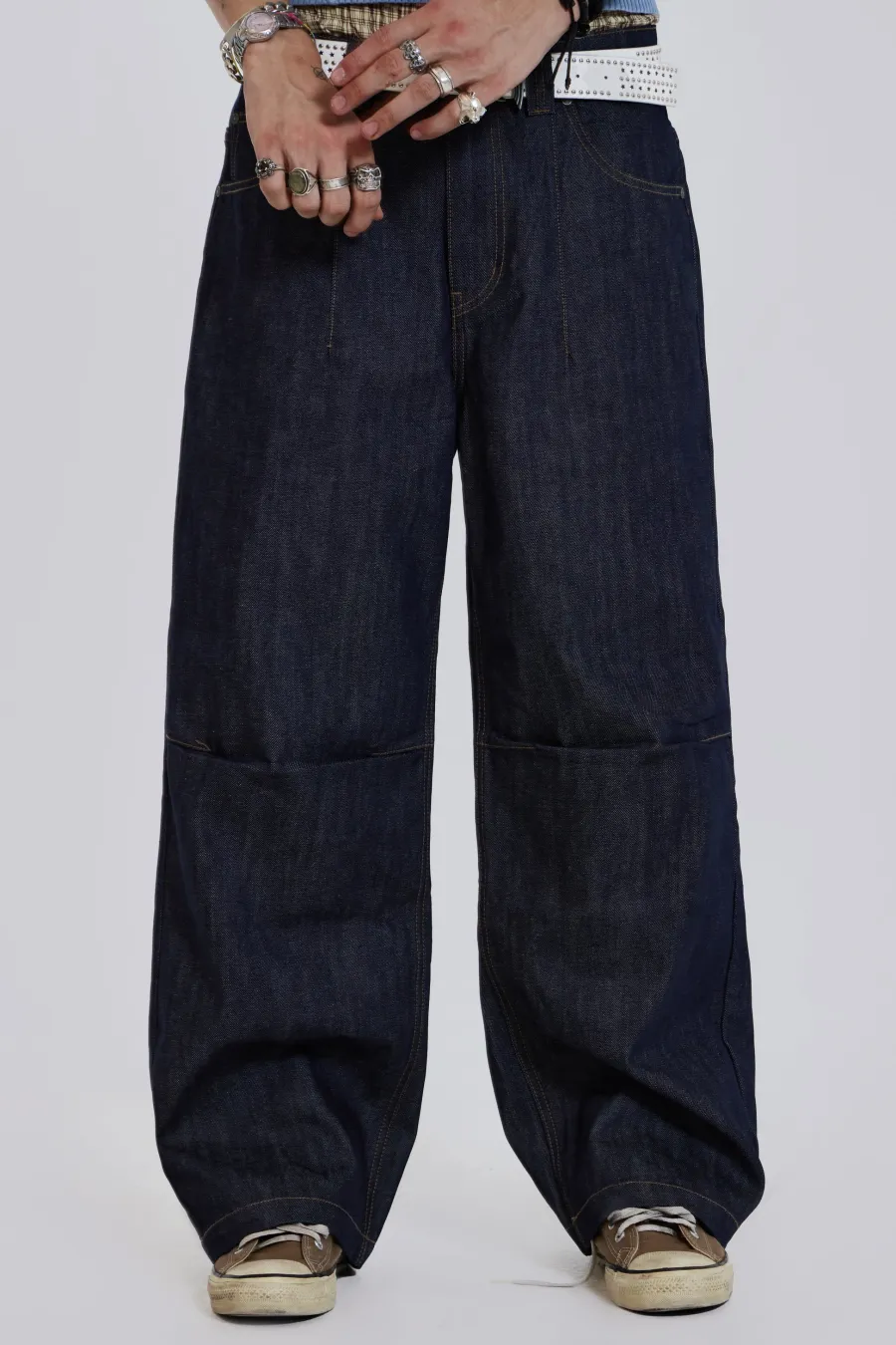 Jaded London Jeans*Raw Denim Razor Jeans