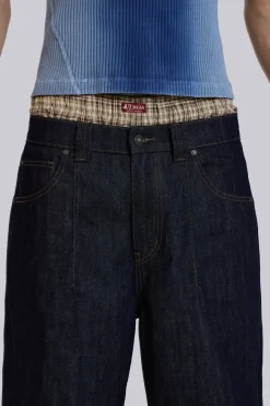 Jaded London Jeans*Raw Denim Razor Jeans