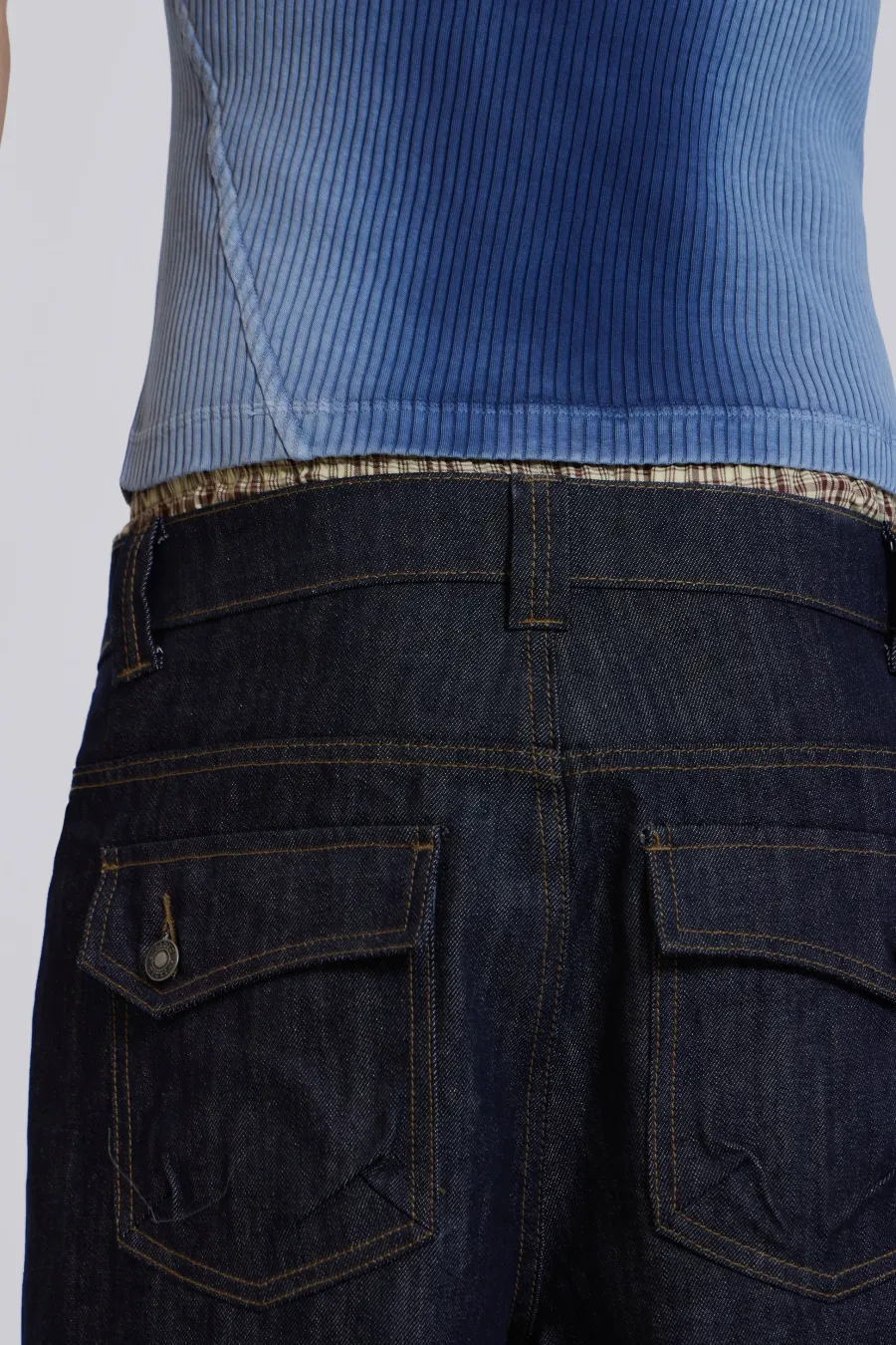 Jaded London Jeans*Raw Denim Razor Jeans
