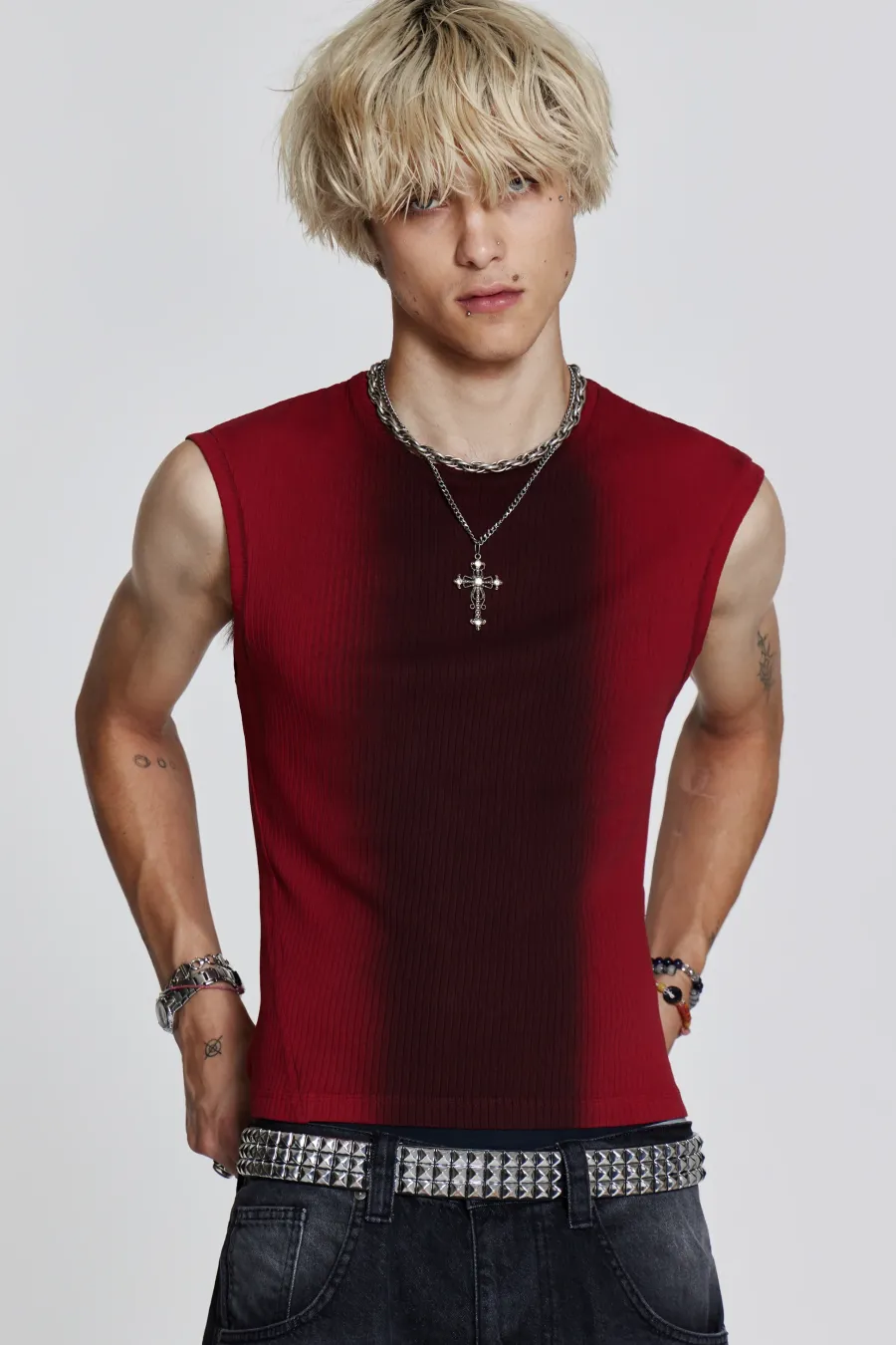 Jaded London Vests*Red Glare Tank