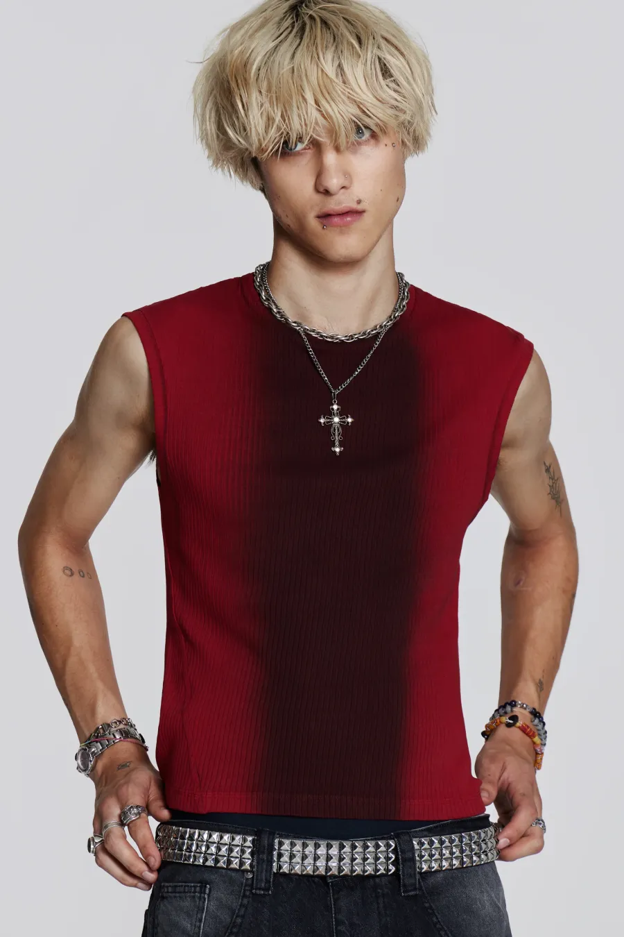 Jaded London Vests*Red Glare Tank