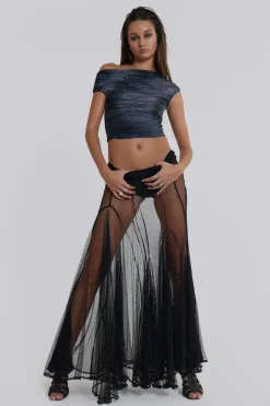Jaded London Crop Tops*Reign Asymmetric Top