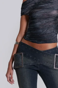 Jaded London Crop Tops*Reign Asymmetric Top