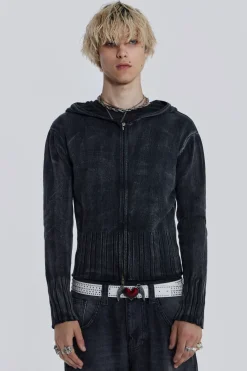 Jaded London Knitwear*Relic Knit Hoodie