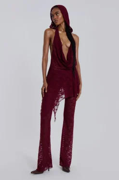 Jaded London Trousers*Riva Lace Hooded Co-Ord Set
