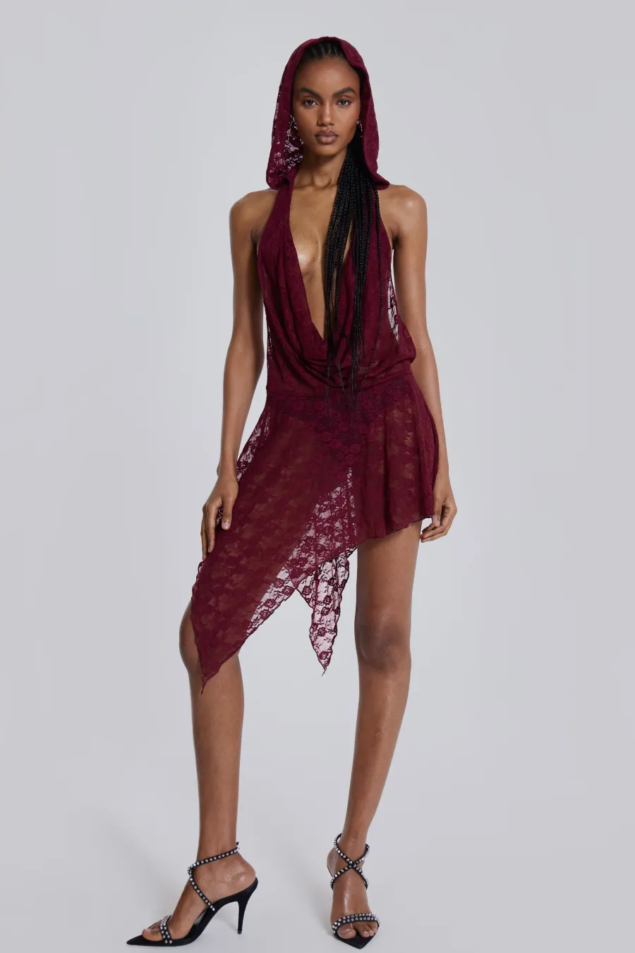 Jaded London Trousers*Riva Lace Hooded Co-Ord Set