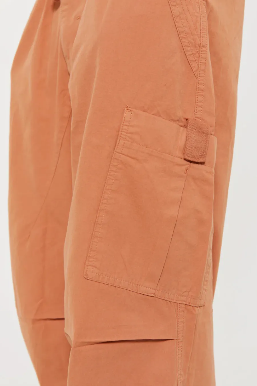 Jaded London Parachute Pants*Rust Orange Parachute Cargo Pants