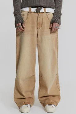 Jaded London Colossus Jeans*Sand Colossus Baggy Jeans