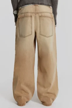 Jaded London Jeans*Sand Colossus Baggy Jeans