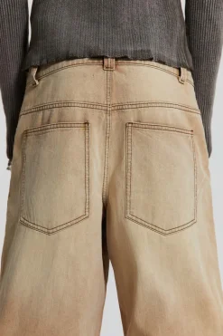 Jaded London Jeans*Sand Colossus Baggy Jeans