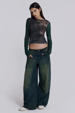 Jaded London Jeans*Sandblast Blue Wash Colossus Jeans
