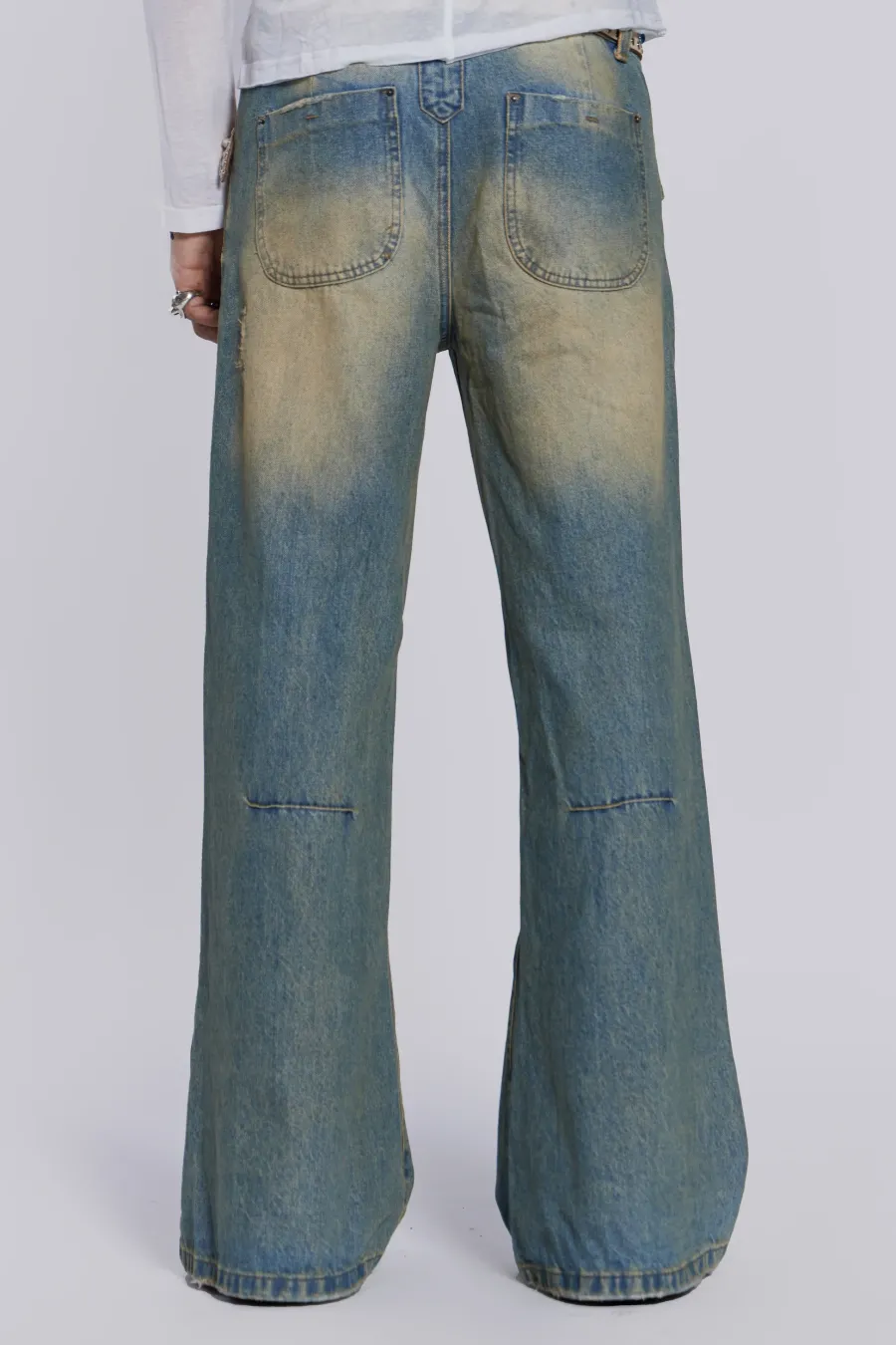 Jaded London Bootcut Jeans*Sandwash Blaze Jean