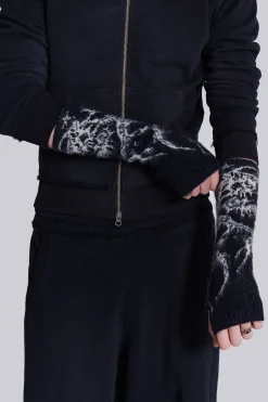Jaded London *Scorpion Knitted Gloves