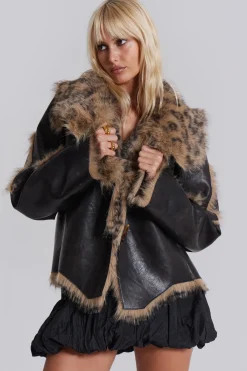 Jaded London *Seone Faux Fur Jacket