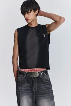 Jaded London Vests*Shade Loopback Tank