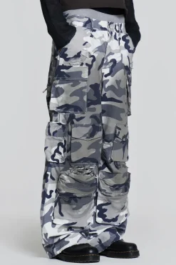 Jaded London Colossus Jeans*Siberia Camo Cargos