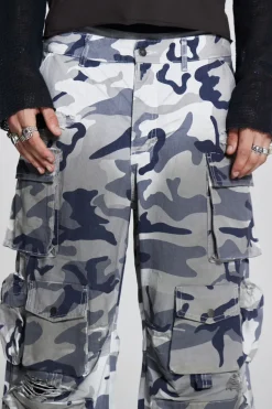Jaded London Colossus Jeans*Siberia Camo Cargos