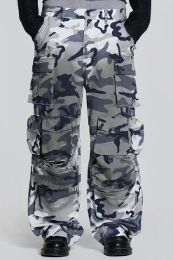 Jaded London Colossus Jeans*Siberia Camo Cargos