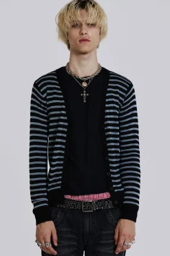 Jaded London Knitwear*Sid Stripe Cardigan