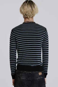 Jaded London Knitwear*Sid Stripe Cardigan