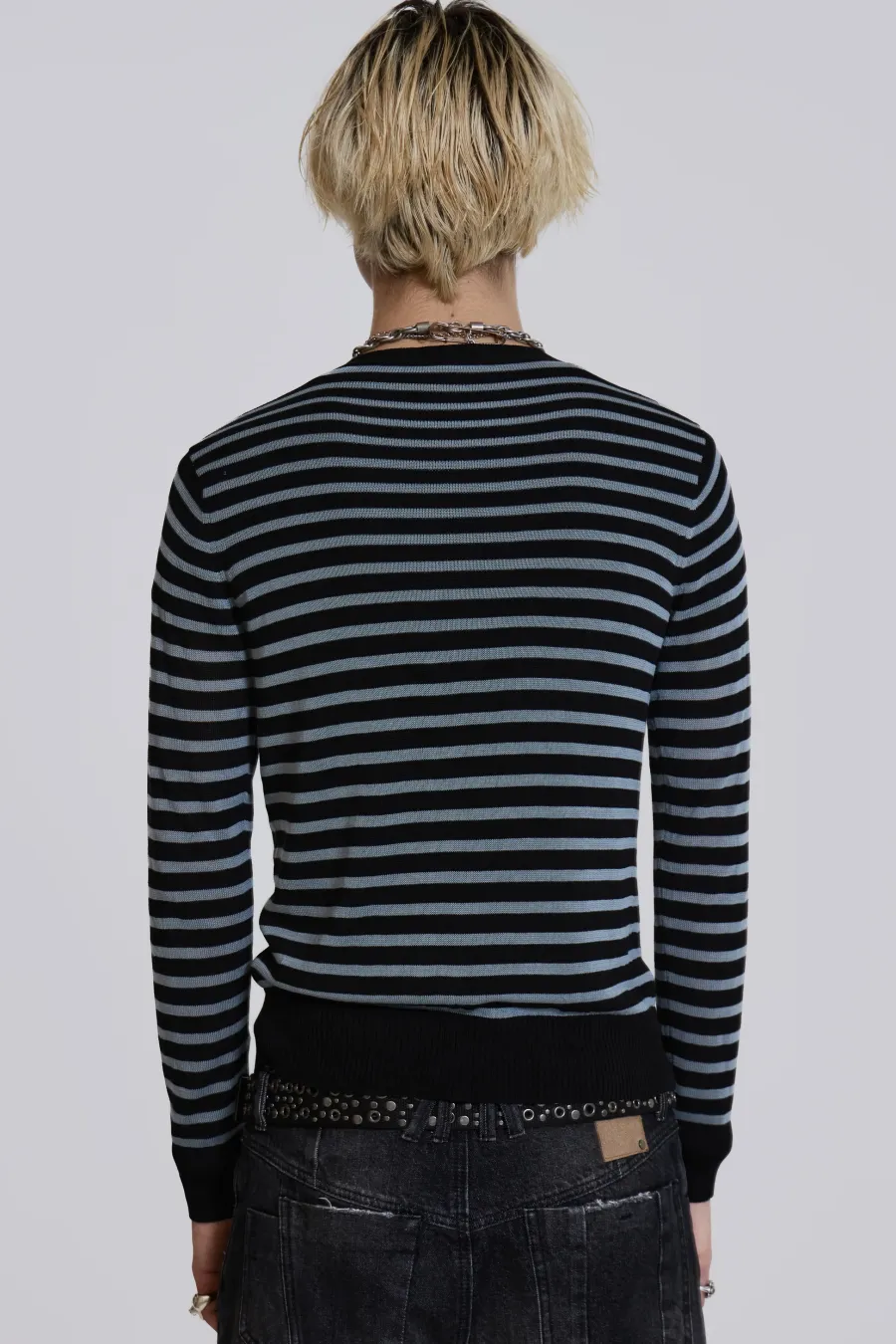 Jaded London Knitwear*Sid Stripe Cardigan