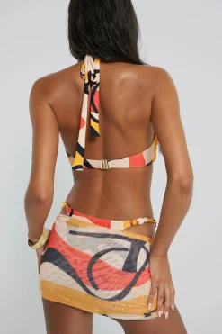 Jaded London Mini Skirts*Sierra Beaded Micro Mini Skirt
