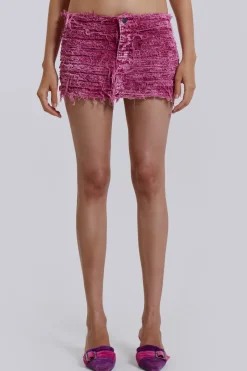 Jaded London *Sinner Denim Mini Skirt
