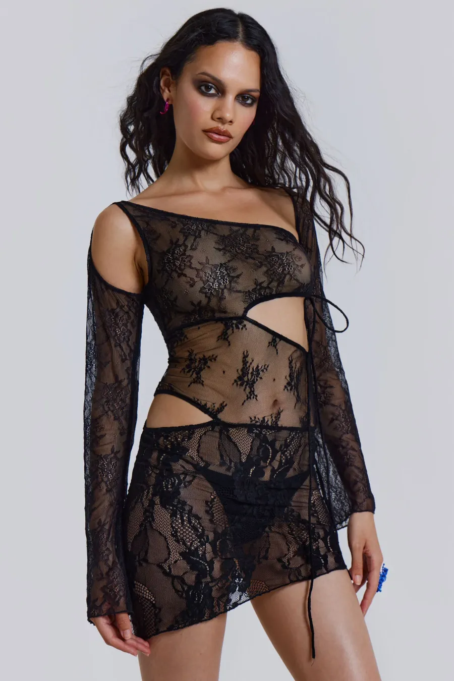Jaded London Mini Dresses*Siren Mini Dress In Black