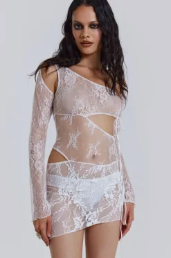 Jaded London Mini Dresses*Siren Mini Dress In White