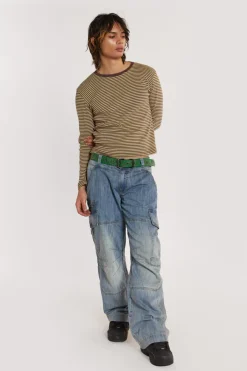 Jaded London T-Shirts*Slouchy Long Sleeve Tee