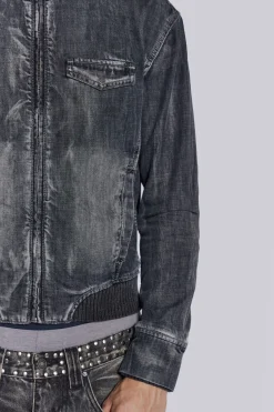 Jaded London *Smoke Denim Bomber