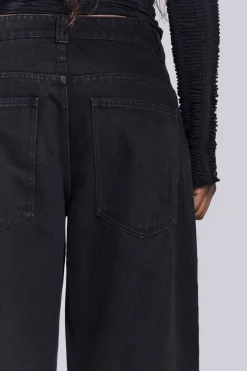 Jaded London Jeans*Solid Black Colossus Jeans