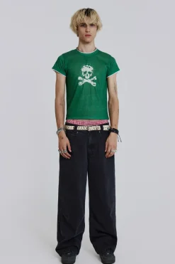 Jaded London Colossus Jeans*Solid Black Low Rise Colossus Jeans