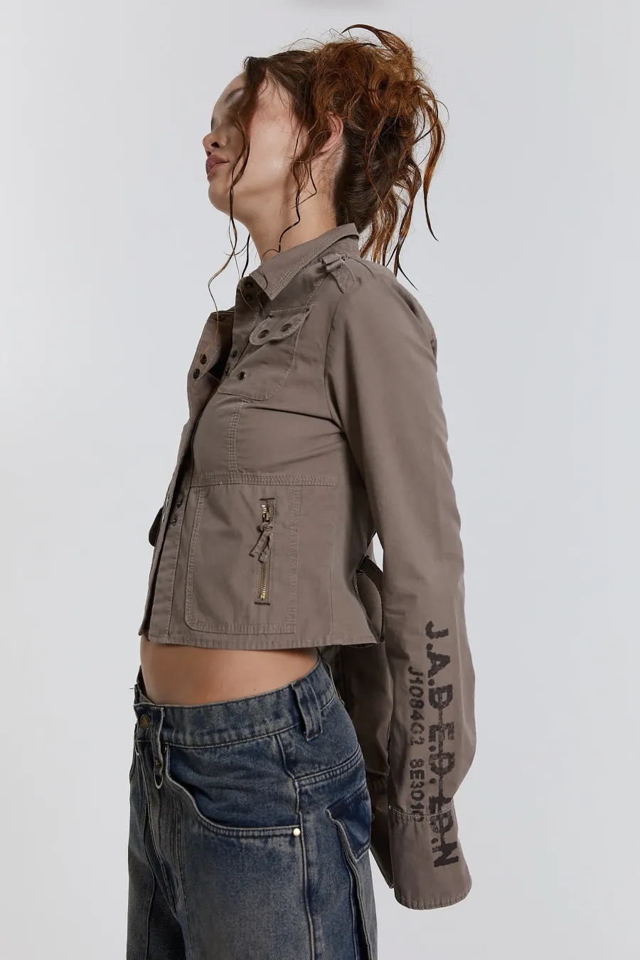 Jaded London Long Sleeve Tops*Solstice Cargo Shirt