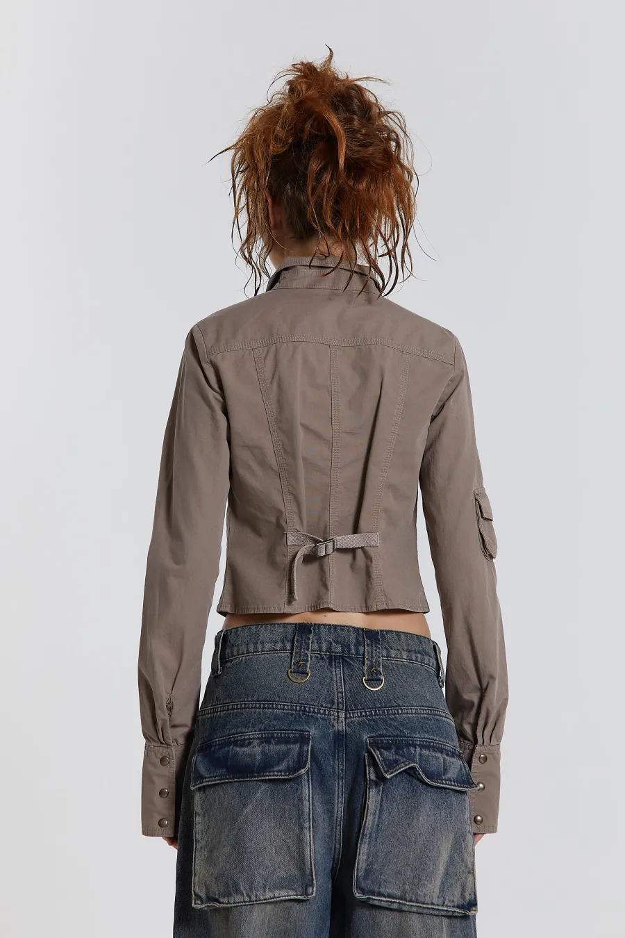 Jaded London Long Sleeve Tops*Solstice Cargo Shirt