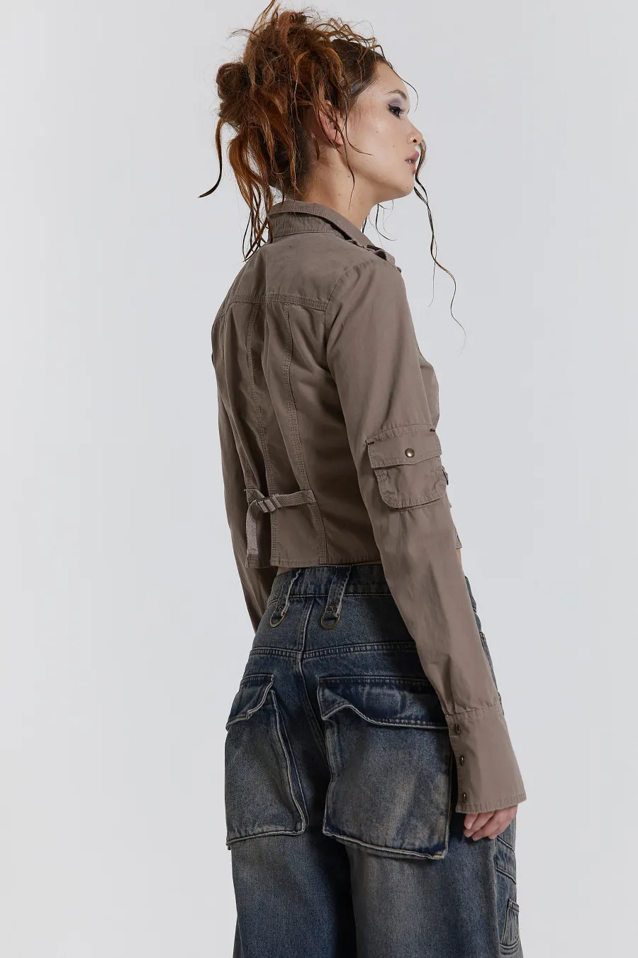 Jaded London Long Sleeve Tops*Solstice Cargo Shirt