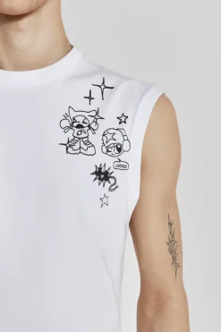 Jaded London Vests*Stars And Spikes Tank